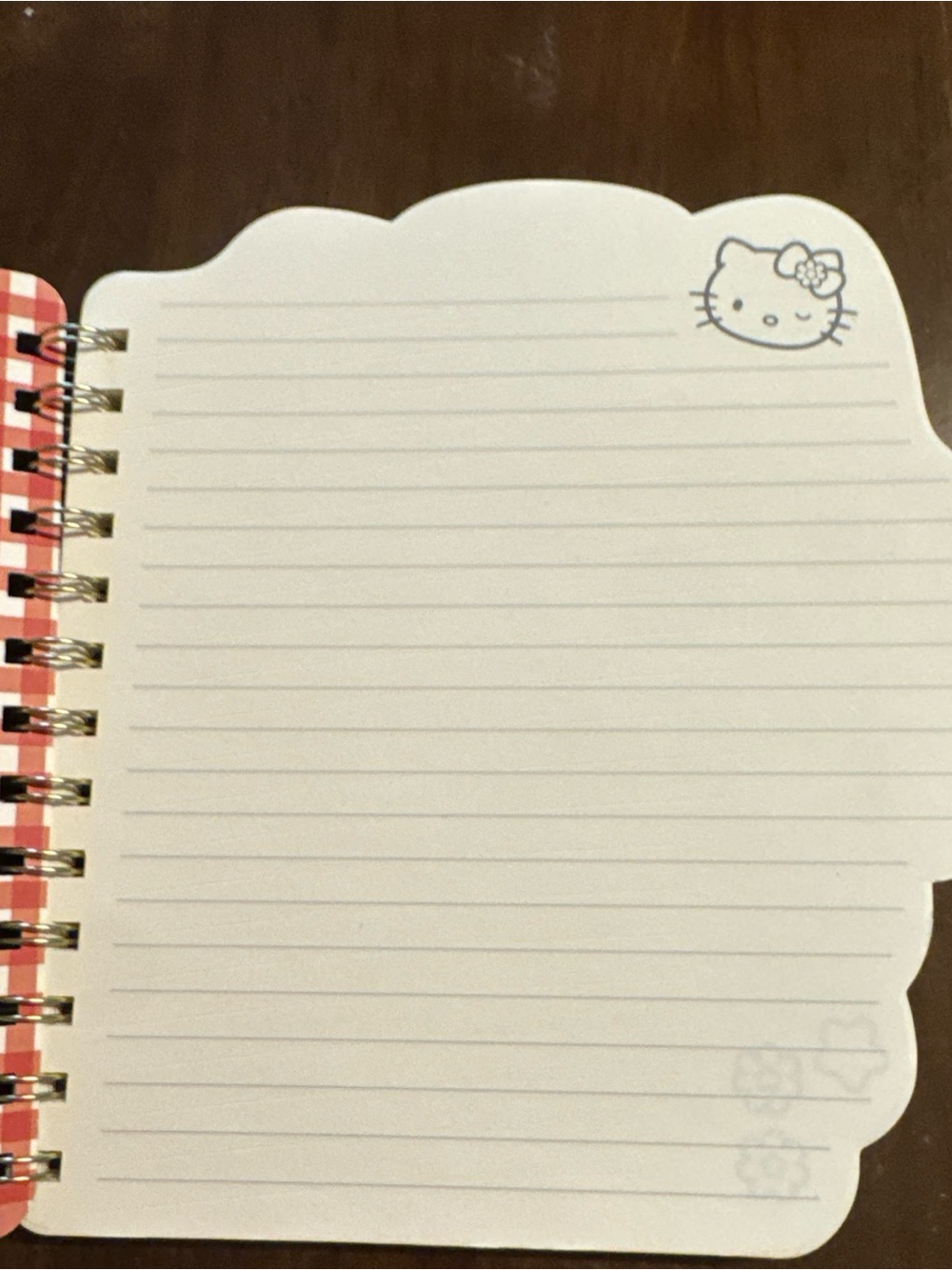 Hello Kitty Notebook - Blue, Red & White - Picture 4 of 5